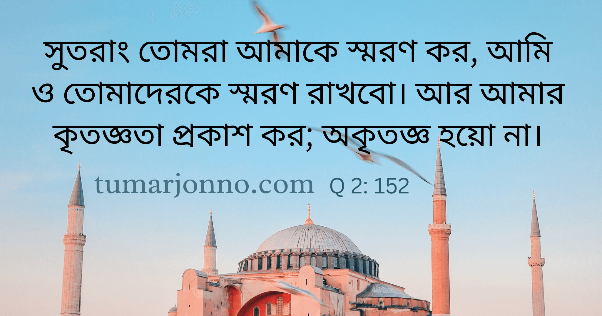 তোমরা আমাকে স্মরণ কর।